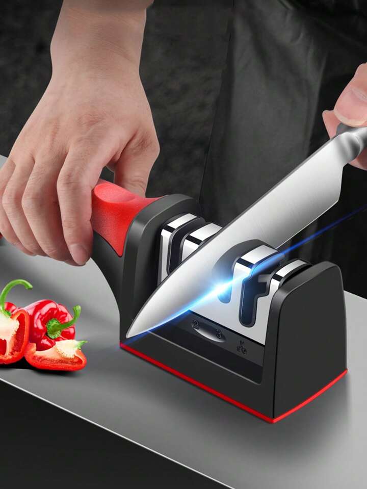 Manual Kitchen Knife Sharpener